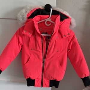 Moose knucklers pink kids Jacket XS